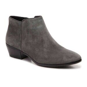 Sam Edelman Gray Suede Petty Ankle Boots Size 8